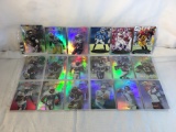 Lot of 18 Pcs Collector Modern NFL Football Sport Trading Assorted Cards and Players -See Pictures