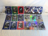 Lot of 18 Pcs Collector Modern NFL Football Sport Trading Assorted Cards and Players -See Pictures
