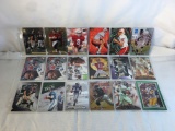 Lot of 18 Pcs Collector Modern NFL Football Sport Trading Assorted Cards and Players -See Pictures