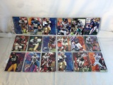 Lot of 18 Pcs Collector Modern NFL Football Sport Trading Assorted Cards and Players -See Pictures