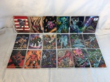 Lot of 18 Pcs Collector Modern Assorted DC and Marvel Super Heroes Trading Game Cards -See Photos