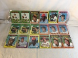 Lot of 18 Pcs Collector Vintage  MLB Baseball  Sport Trading Assorted Cards & Players - See Photos