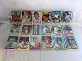 Lot of 18 Pcs Collector Vintage  MLB Baseball  Sport Trading Assorted Cards & Players - See Photos