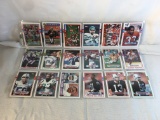 Lot of 18 Pcs Collector Vintage  NFL Football Sport Trading Assorted Cards & Players - See Photos