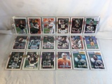 Lot of 18 Pcs Collector Vintage  NFL Football Sport Trading Assorted Cards & Players - See Photos
