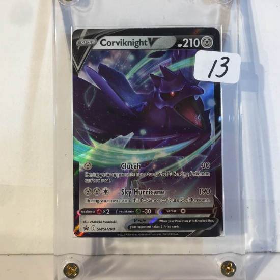 Collector Modern 2022 Pokemon TCG Basic Corviknight Hp220 Trading Game Card SWSH200
