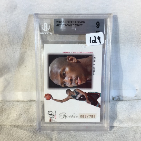 Collector Beckett 2000-01 Fleer Legacy #92 Stromile Swift 9 Mint 0001185903 Trading Cards