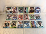 Lot of 18 Pcs Collector Vintage NFL Football Sport Trading Assorted Cards and Players - See Pictures