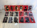 Lot of 18 Pcs Collector Vintage Batman DC Comics Trading Assorted Game Cards - See Pictures