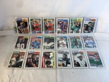 Lot of 18 Pcs Collector Vintage NFL Football Sport Trading Assorted Cards and Players - See Pictures