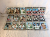 Lot of 18 Pcs Collector Vintage MLB Baseball Sport Trading Assorted Cards & Players -See Pictures