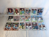 Lot of 18 Pcs Collector Vintage MLB Baseball Sport Trading Assorted Cards & Players -See Pictures