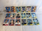 Lot of 18 Pcs Collector Vintage MLB Baseball Sport Trading Assorted Cards & Players -See Pictures