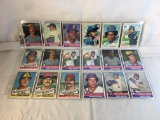 Lot of 18 Pcs Collector Vintage MLB Baseball Sport Trading Assorted Cards & Players -See Pictures