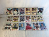 Lot of 18 Pcs Collector Vintage MLB Baseball Sport Trading Assorted Cards & Players -See Pictures