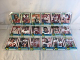 Lot of 18 Pcs Collector Vintage NFL Football Sport Trading Assorted Cards & Players - See Pictures