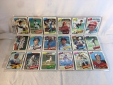 Lot of 18 Pcs Collector Vintage MLB Baseball Sport Trading Assorted Cards & Players -See Pictures