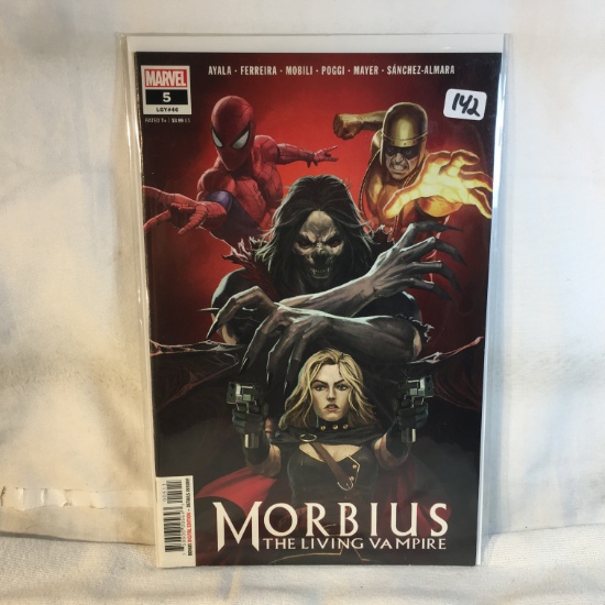 Collector Modern Marvel Comics Morbius The Living Vampire LGY#46 Comic Book No.5