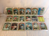 Lot of 18 Pcs Collector Vintage MLB Baseball Sport Trading assorted Cards & Players - See Pictures