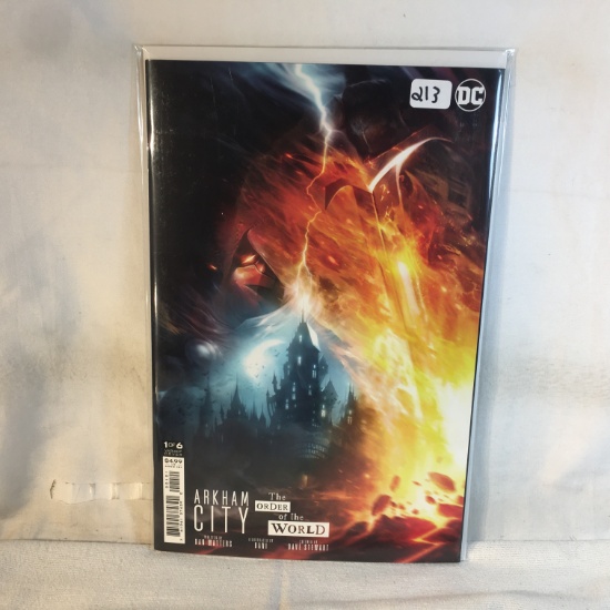 Collector Modern DC Comics Variant Cover Arkham City The Order Of The world Comic Book No.1