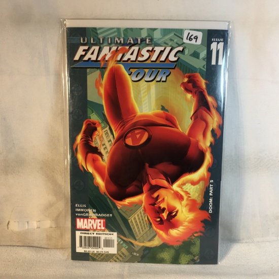 Collector Modern DC Comics Ultimate Fantastic Four Comic Book No.11