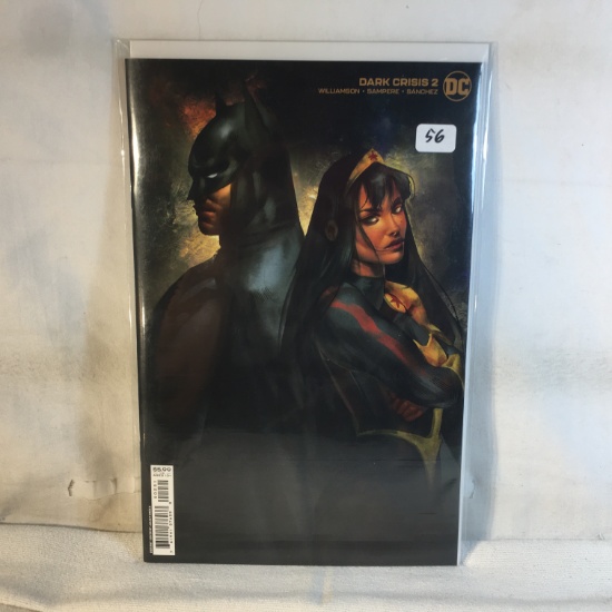 Collector Modern DC Comics VARIANT COVER Dark Crisis Comic Book No.2