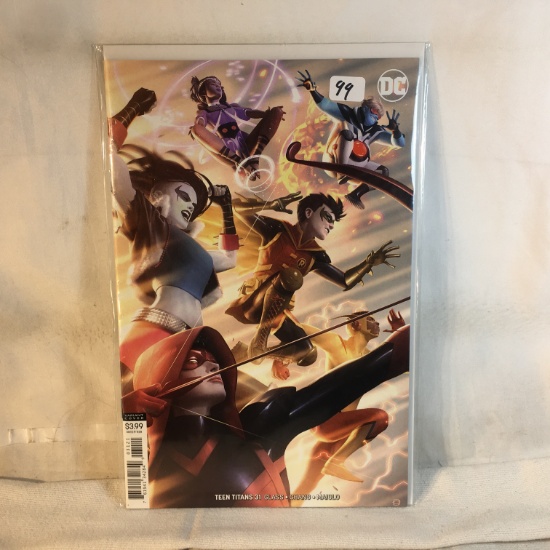 Collector Modern DC Comics VARIANT COVER  Teen Titans Comic Book No.31