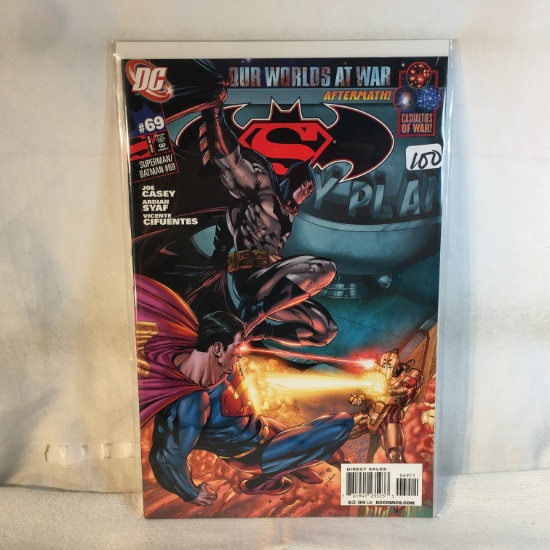 Collector Modern DC Comics Superman/Batman Comic Book NO.69