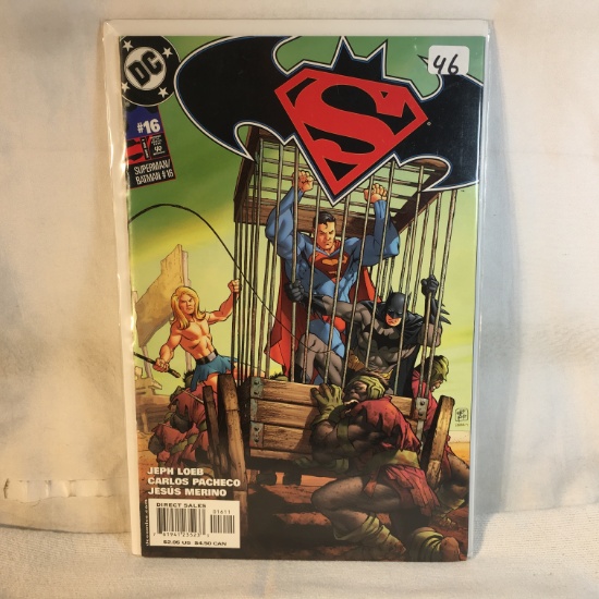 Collector Modern DC Comics Superman/Batman Comic Book NO.16