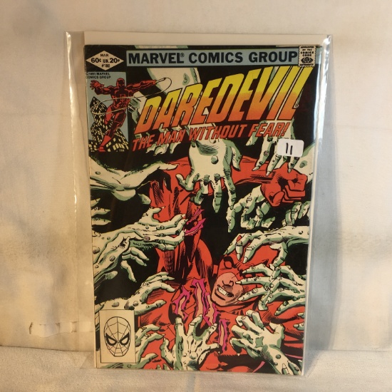 Collector Vintage Marvel Comics Daredevil The Man Without Fear Comic Book No.180