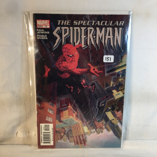Collector Modern Marvel Comics The Spectacular Spider-man Comic Book NO.14