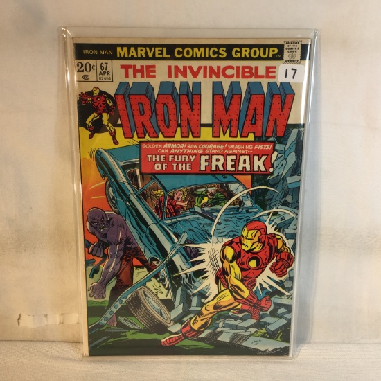 Collector Vintage Marvel Comics The Invincible Iron Man Comic Book No.67