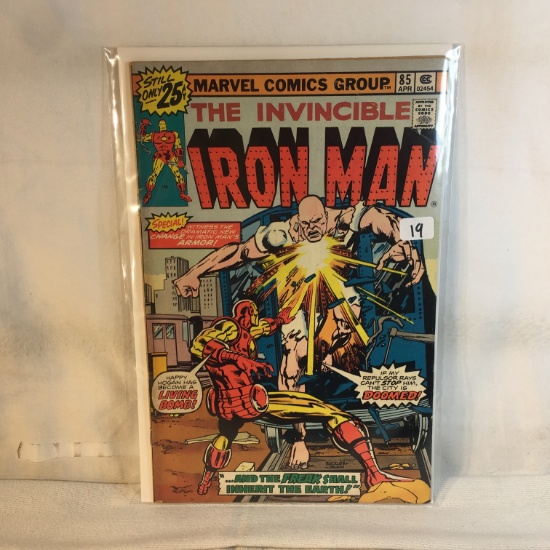 Collector Vintage Marvel Comics The Invincible Iron Man Comic Book No.85