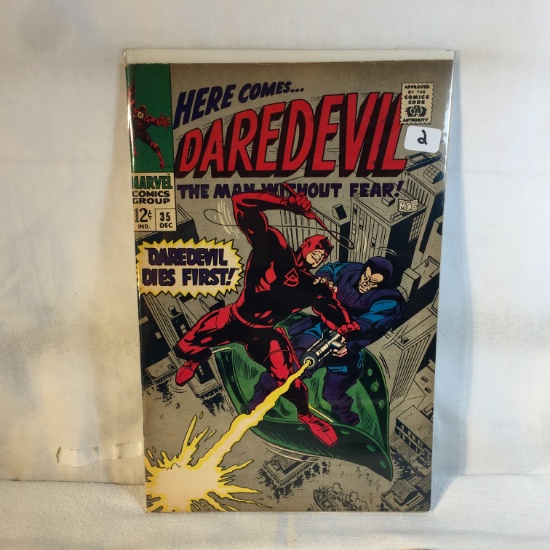 Collector Vintage Marvel Comics Here Comes Daredevil The Man Without Fear Comic Book No.35