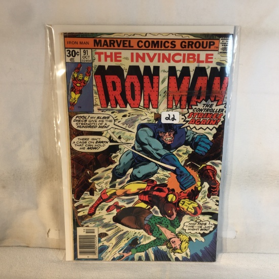 Collector Vintage Marvel Comics The Invincible Iron Man Comic Book No.91