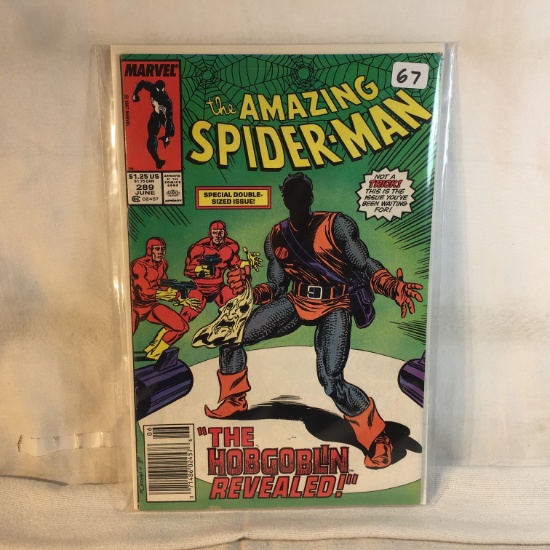 Collector Vintage Marvel Comics The Amazing Spider-man Comic Book No.289