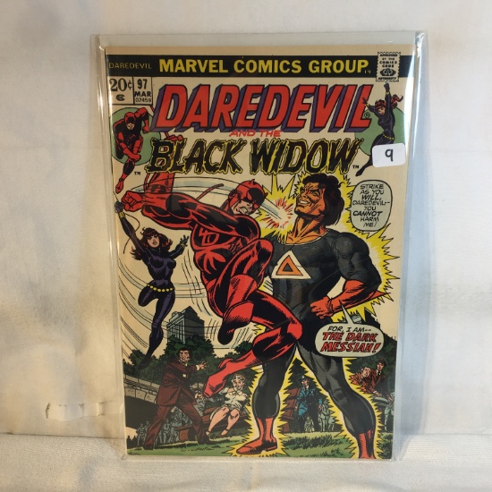 Collector Vintage Marvel Comics Daredevil and The Black Widow  Comic Book No.97