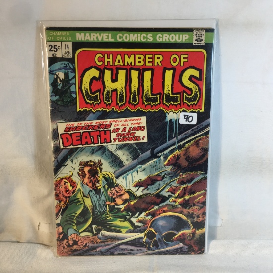 Collector Vintage Marvel Comics Chamber Of Chills Comic Book NO.14