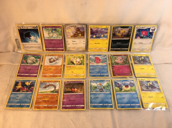 Lot of 18 Collector Assorted Pokemon TCG Trading Cards  -  See Pictures