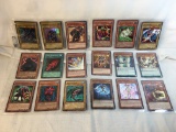 Lot of 18 Collector Assorted Yu-Gi-Oh TCG Trading Cards  -  See Pictures