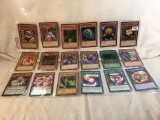 Lot of 18 Collector Assorted Yu-Gi-Oh TCG Trading Cards  -  See Pictures