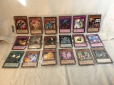 Lot of 18 Collector Assorted Yu-Gi-Oh TCG Trading Cards  -  See Pictures