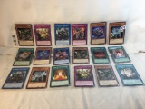 Lot of 18 Collector Assorted Yu-Gi-Oh TCG Trading Cards  -  See Pictures