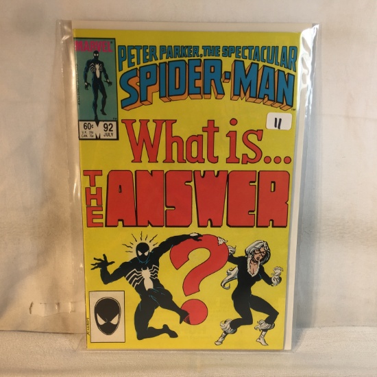 Collector Vintage Marvel Comics  Peter Parker The Spectacular Spider-man Comic Books  No.92