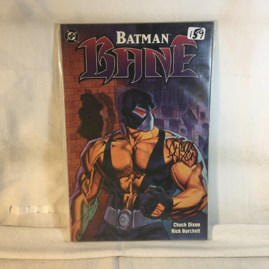 Collector Modern DC Comics Batman bane Comic Book Signed Autographed W/COA