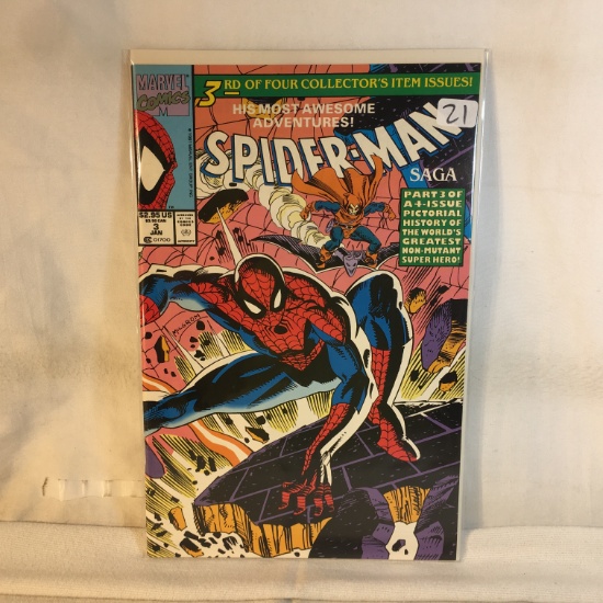 Collector Modern Marvel Comics Spider-man Saga Comic Book No.3
