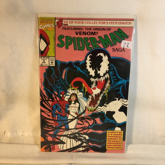 Collector Modern Marvel Comics Spider-man Saga Comic Book No.4