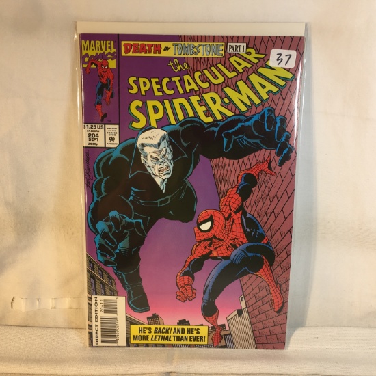 Collector Modern Marvel Comics The Spectacular Spider-man Comic Book No.204