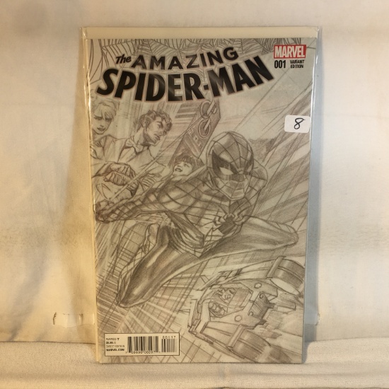 Collector Modern Marvel Comics VARIANT EDITION The Amazing Spider-man Comic Book NO.1