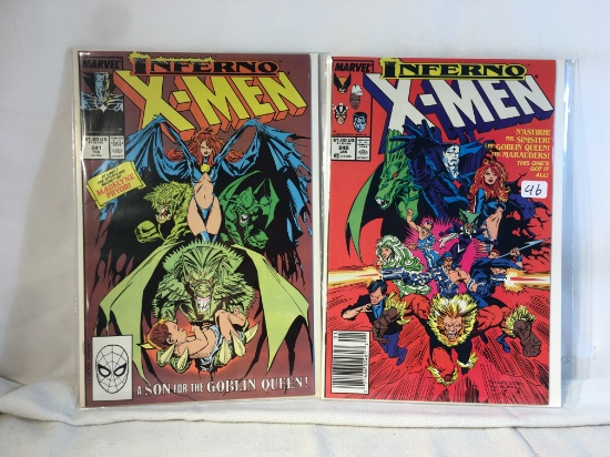 Lot of 2 Collector Vintage Marvel Comics X-Men Comic Books No.240.241.